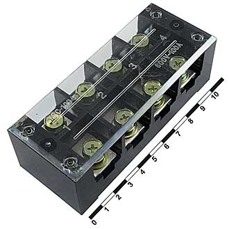 Клеммные колодки TB-10004 RUICHI Клеммные колодки TB-10004 RUICHI