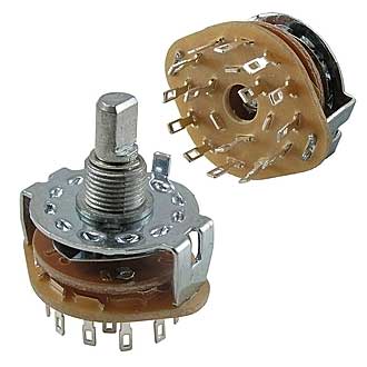 Галетные переключатели SR25-1-3-4   на провод 