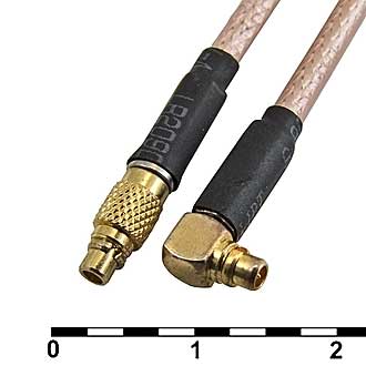 Высокочастотные разъемы MMCX-JW3/MMCX-J3-RG316-30 
