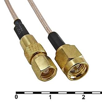 Высокочастотные разъемы SMA-J2/SMC-K2-RG178-30 