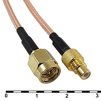 Высокочастотные разъемы SMA-J3/SMC-JY3-RG316-30 