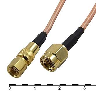 Высокочастотные разъемы SMA-J3/SMC-K3-RG316-30 