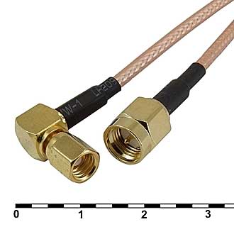 Высокочастотные разъемы SMA-J3/SMC-KW3-RG316-30 RUICHI