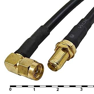Высокочастотные разъемы SMA-JW5/SMA-KY5-RG58-30 