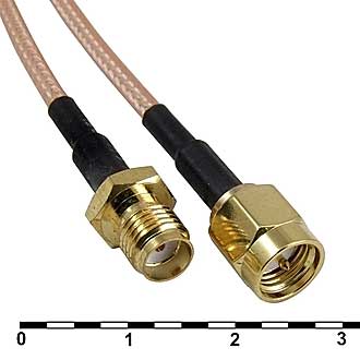 Высокочастотные разъемы SMA-K3/SMA-J3-RG316-30 