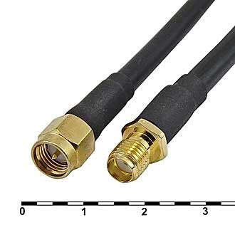 Высокочастотные разъемы SMA-K5/SMA-J5-RG58-30 