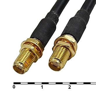 Высокочастотные разъемы SMA-KY5/SMA-KY5-RG58-30 