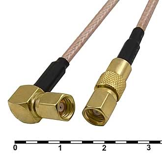 Высокочастотные разъемы SMC-K3/SMC-KW3-RG316-30 