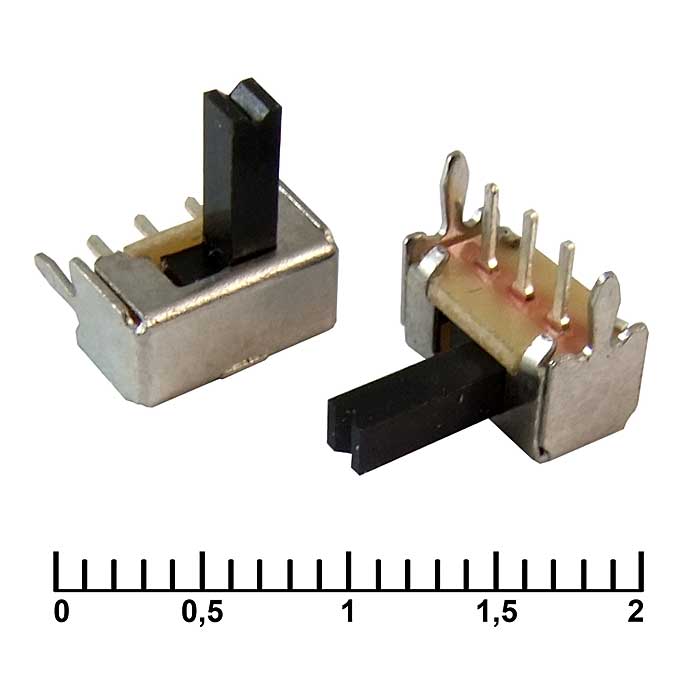 Движковые переключатели SK12D07VG   