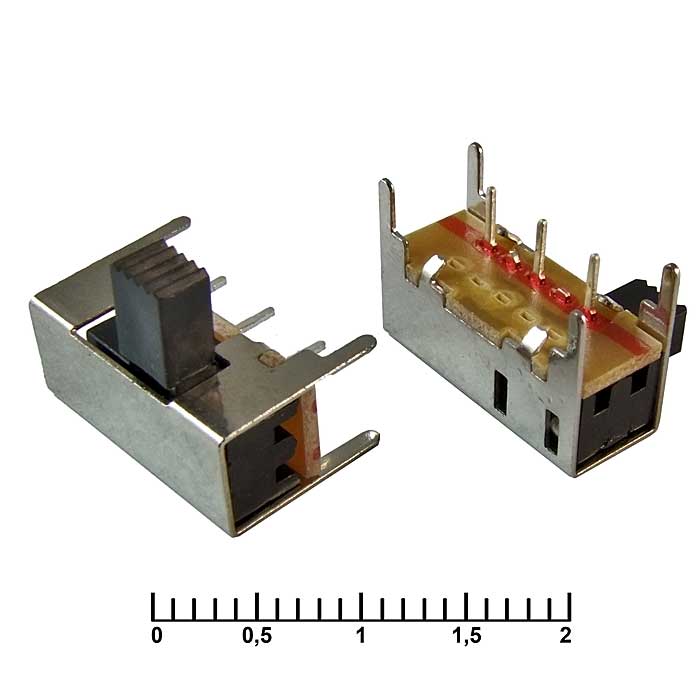 Движковые переключатели SK12F05G   