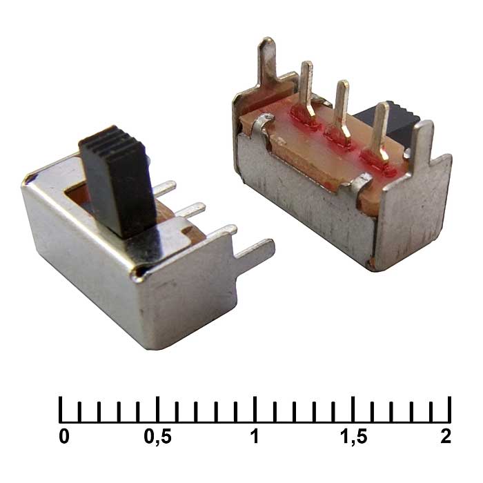Движковые переключатели SK12F14G   