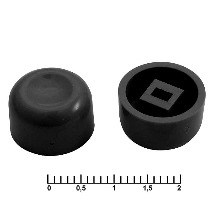 Колпачки для кнопок A01 Black 