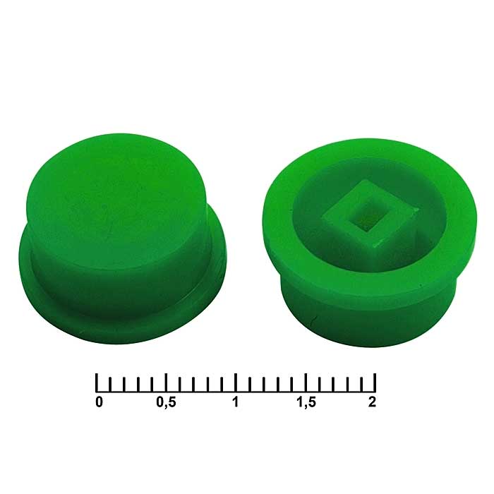 Колпачки для кнопок A03 Green 