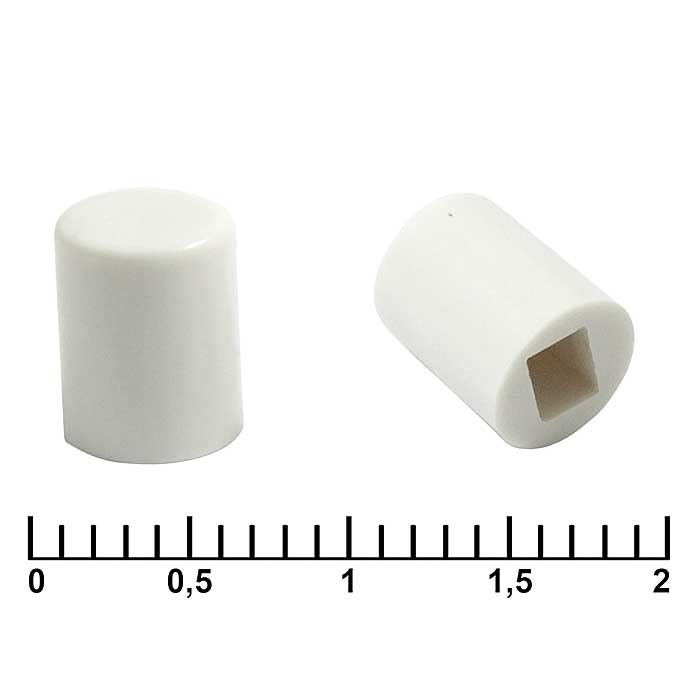 Колпачки для кнопок A06 White 