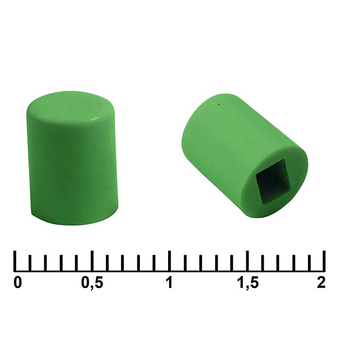 Колпачки для кнопок A06 Green 