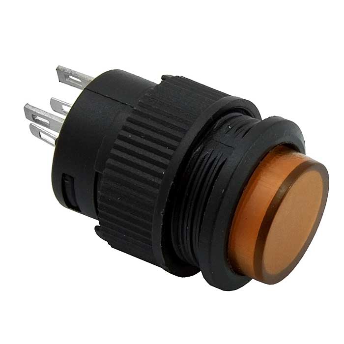 Кнопочные переключатели R16-503AD-Y Lock RUICHI