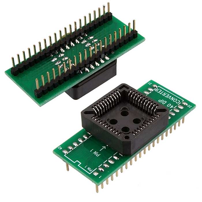 Панельки для микросхем PLCC44-DIP40 