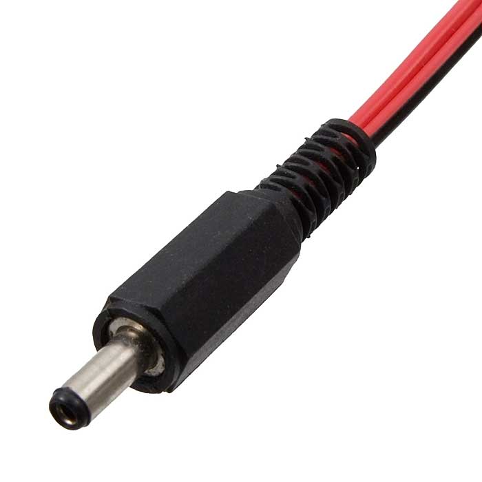 Разъемы питания штырьковые 7-0026c / 3.5*1.4mm 1m 