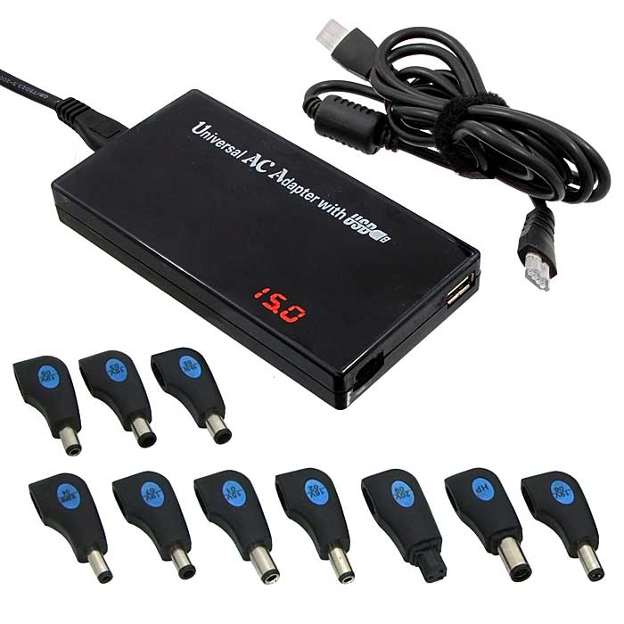 Блоки питания для ноутбуков SK2 Universal adapter LCD 70W 