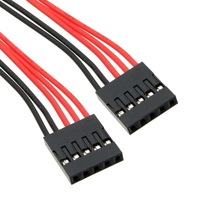 Межплатные кабели питания BLS-5 *2 AWG26 0.3m RUICHI