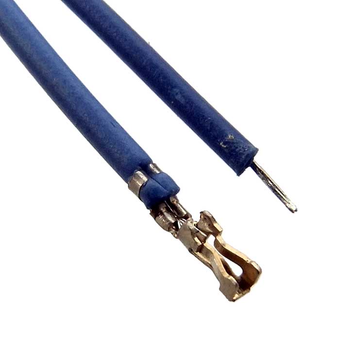 Штыри и гнезда для плат 2.00мм BLS2 2,00 mm AWG26 0,3m blue 