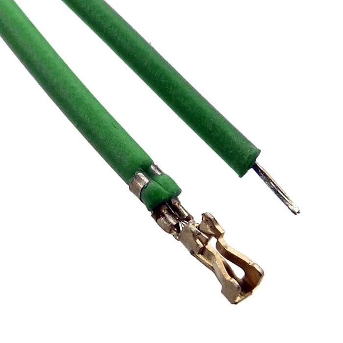 Штыри и гнезда для плат 2.00мм BLS2 2,00 mm AWG26 0,3m green 