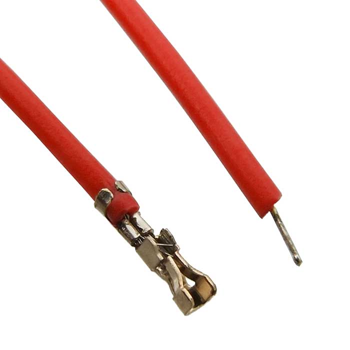 Штыри и гнезда для плат 2.00мм BLS2 2,00 mm AWG26 0,3m red 