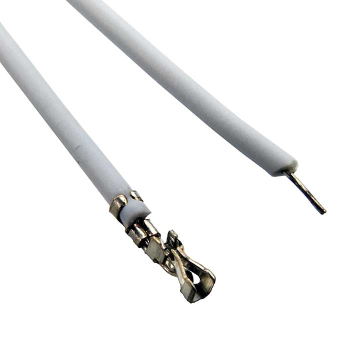 Штыри и гнезда для плат 2.00мм BLS2 2,00 mm AWG26 0,3m white 