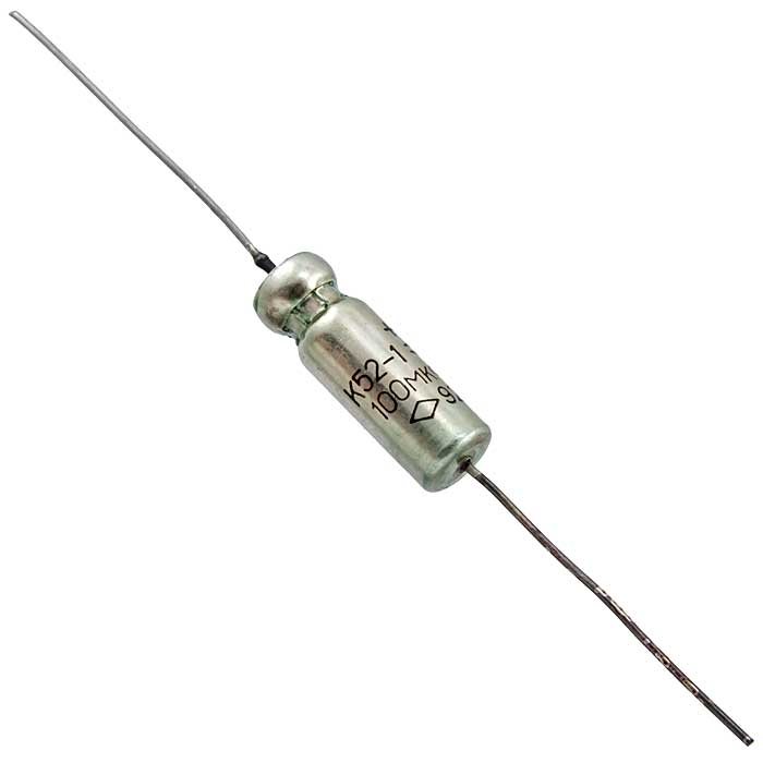 Танталовые конденсаторы К52-1      16 В   100 мкф  10% 