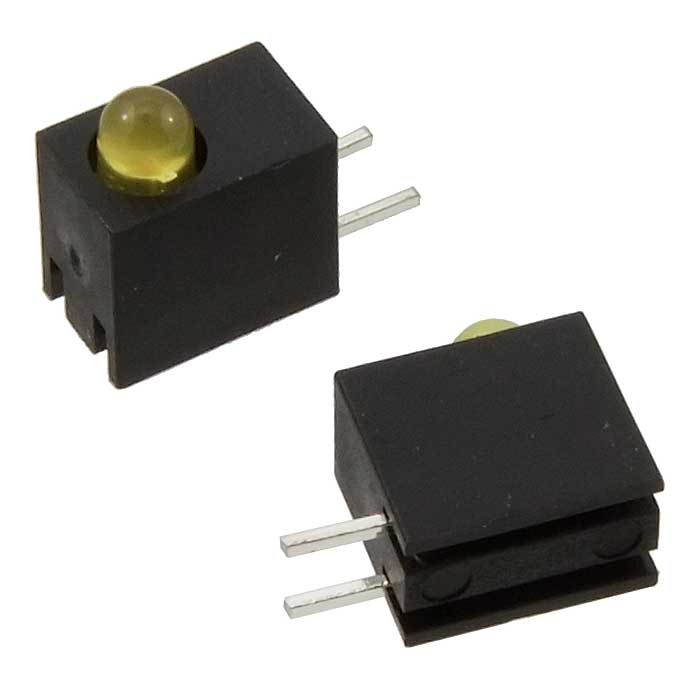 Светодиоды в корпусе 3mm*1  1.5-5v 4Lm  yellow   15 