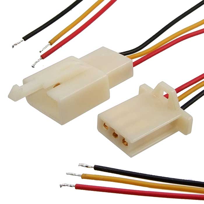 Межплатные кабели питания 1008 AWG24  3x2.8 5mm  L=300mm RBY RUICHI