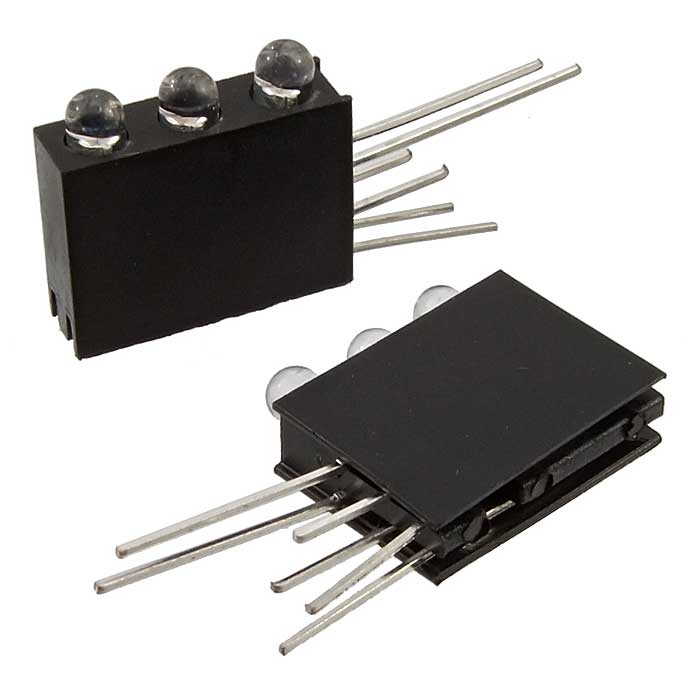 Светодиоды в корпусе 3mm*3  3-5v 4Lm  RGB 30 