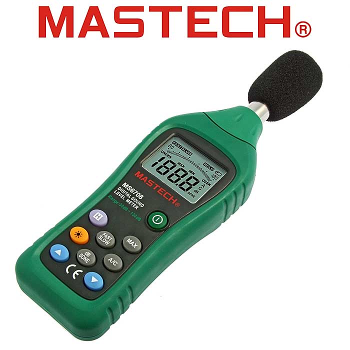Измерители уровня звука MS6708 (MASTECH) MASTECH
