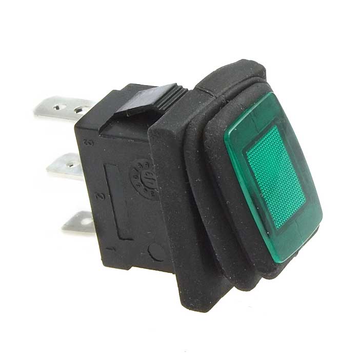 Клавишные переключатели SB008-12V IP65 on-off 13x19.2mm RUICHI