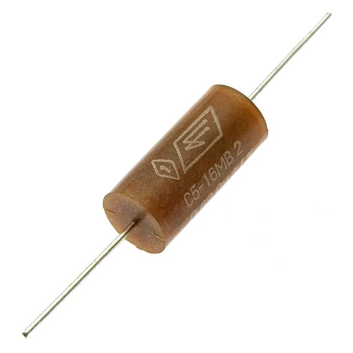 Постоянные резисторы до 2 вт С5-16МВ-2Вт 0.68 ом 