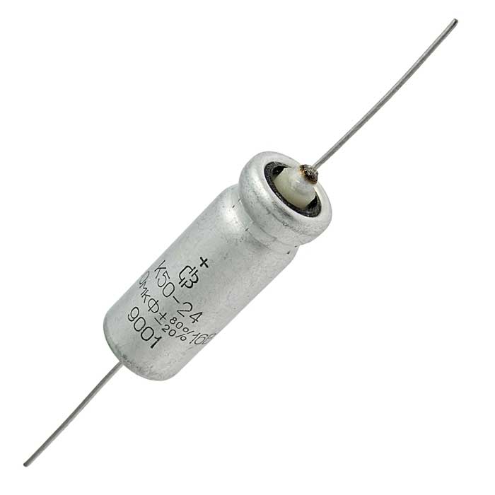 Электролитические конденсаторы К50-24     16 В  1000 мкф 
