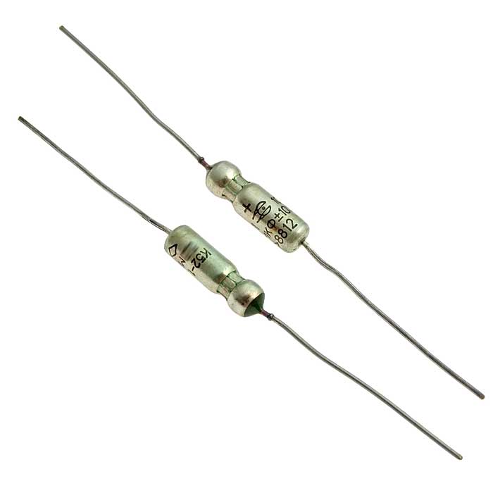 Танталовые конденсаторы К52-1     6.3 В    33 мкф 