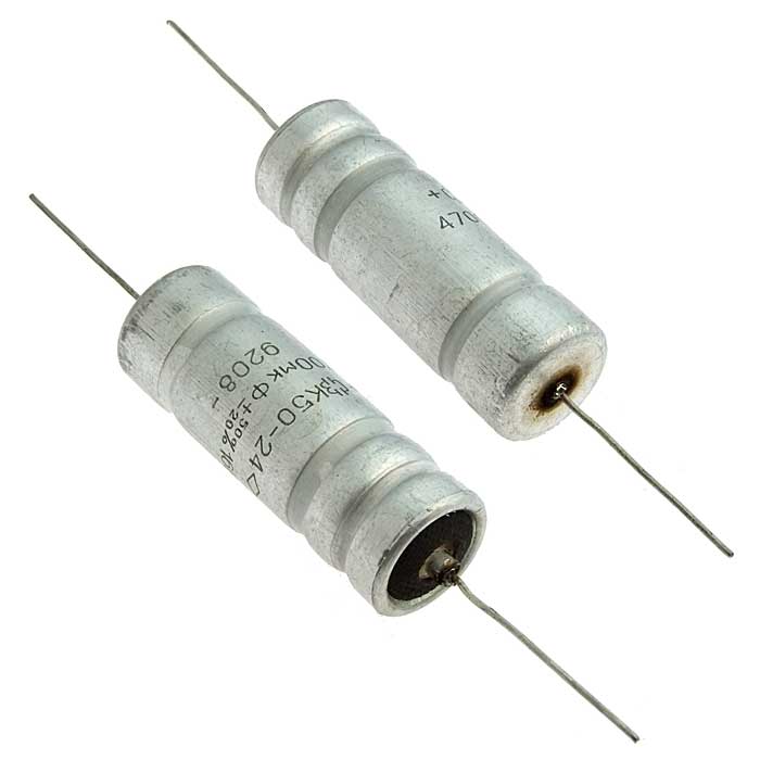 Электролитические конденсаторы К50-24     16 В  4700 мкф 