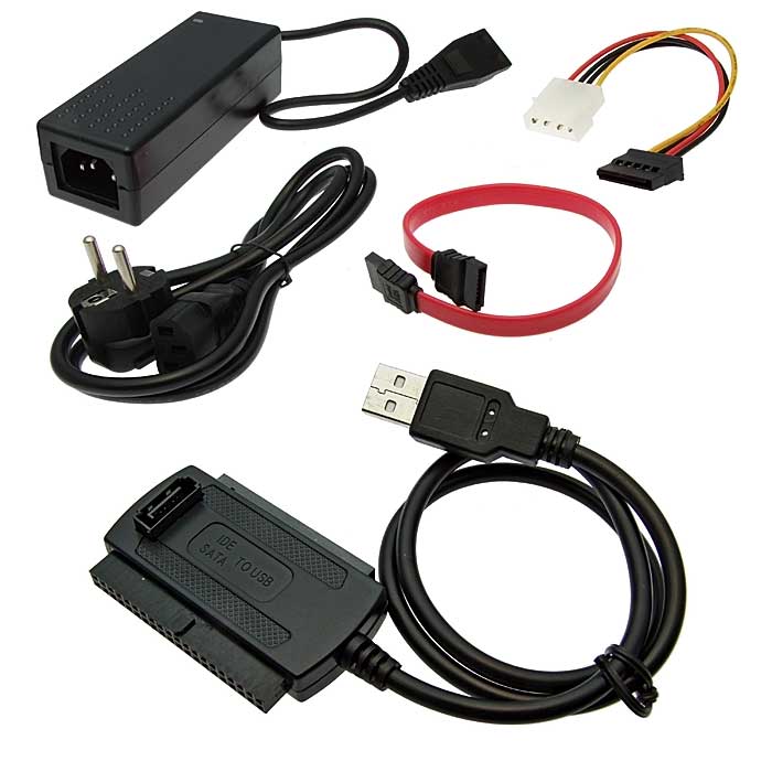 USB разветвители и адаптеры USB 2.0 to IDE/SATA 2.5/3.5 RUICHI