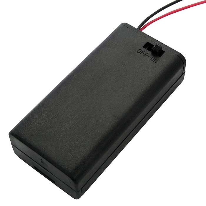Батарейные отсеки BH638  АА  2х1 закрытый RUICHI