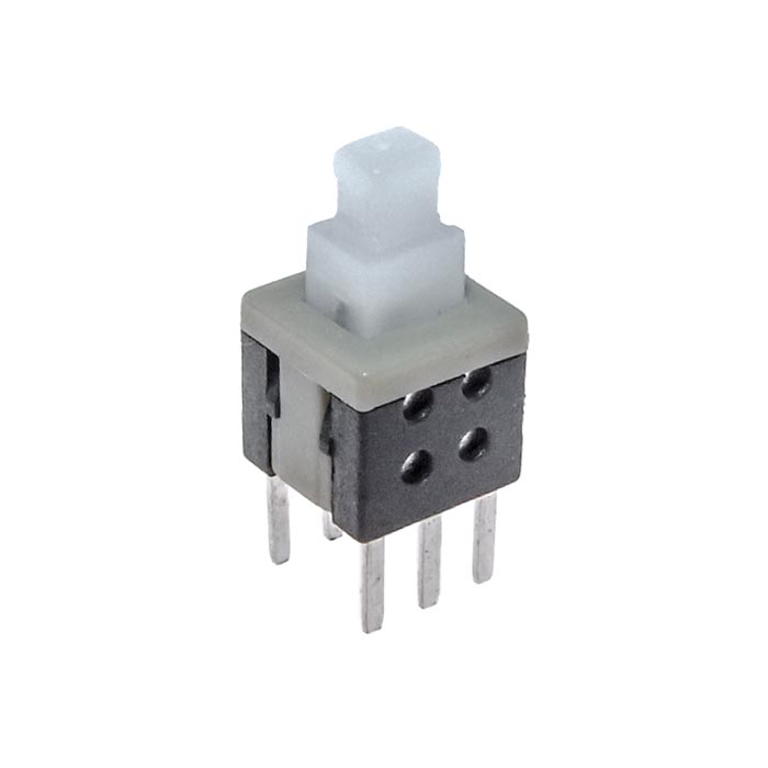 Миниатюрные кнопки PB22E06 без фиксации 6x6x10 mm RUICHI