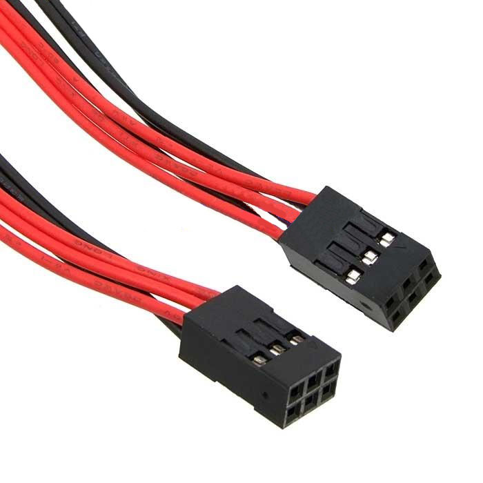 Межплатные кабели питания BLD 2x03 *2 AWG26 0.3m RUICHI