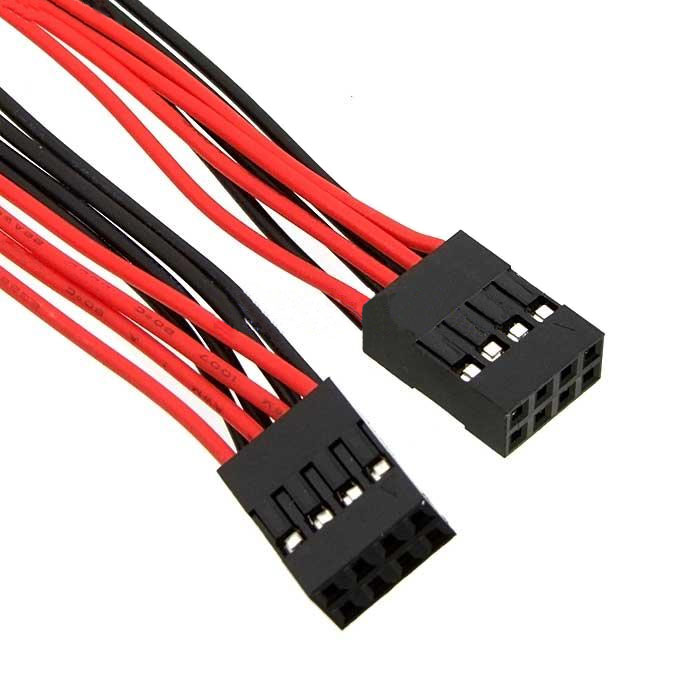 Межплатные кабели питания BLD 2x04 *2 AWG26 0.3m RUICHI