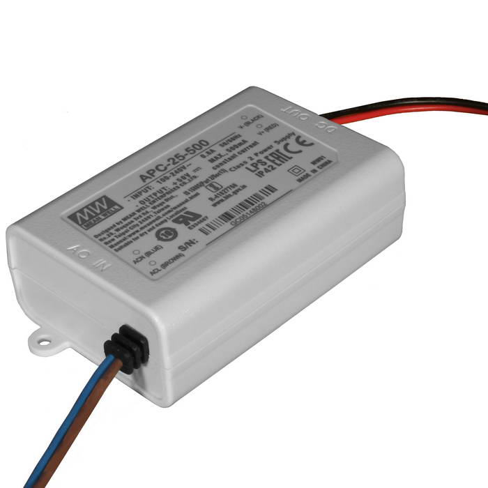 Драйверы для светодиодов APC-25-500 MEAN WELL