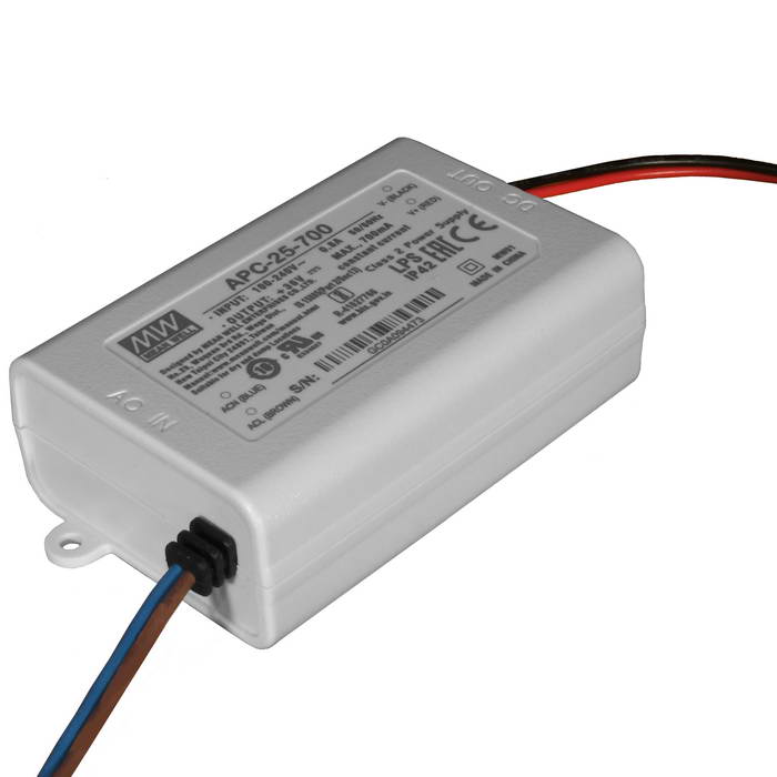 Драйверы для светодиодов APC-25-700 MEAN WELL