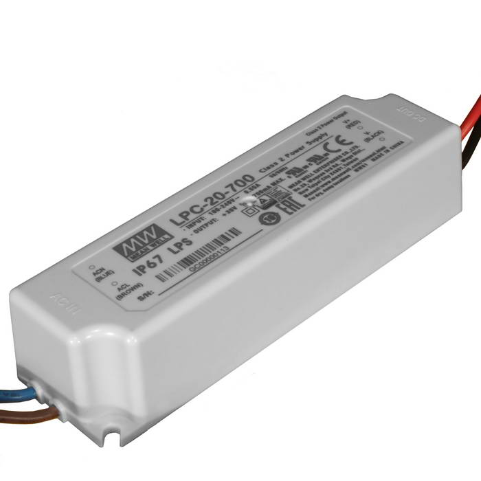 Драйверы для светодиодов LPC-20-700 MEAN WELL