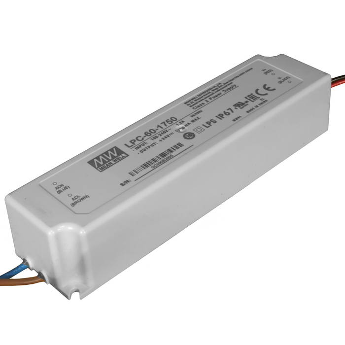 Драйверы для светодиодов LPC-60-1750 MEAN WELL