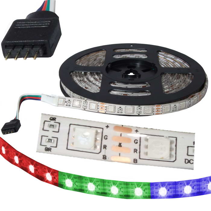 Светодиодная лента 5050 300LED IP65 12V RGB RUICHI