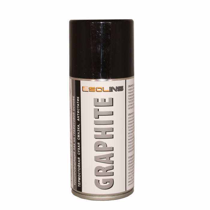 Аэрозоли GRAPHITE 200мл SOLINS