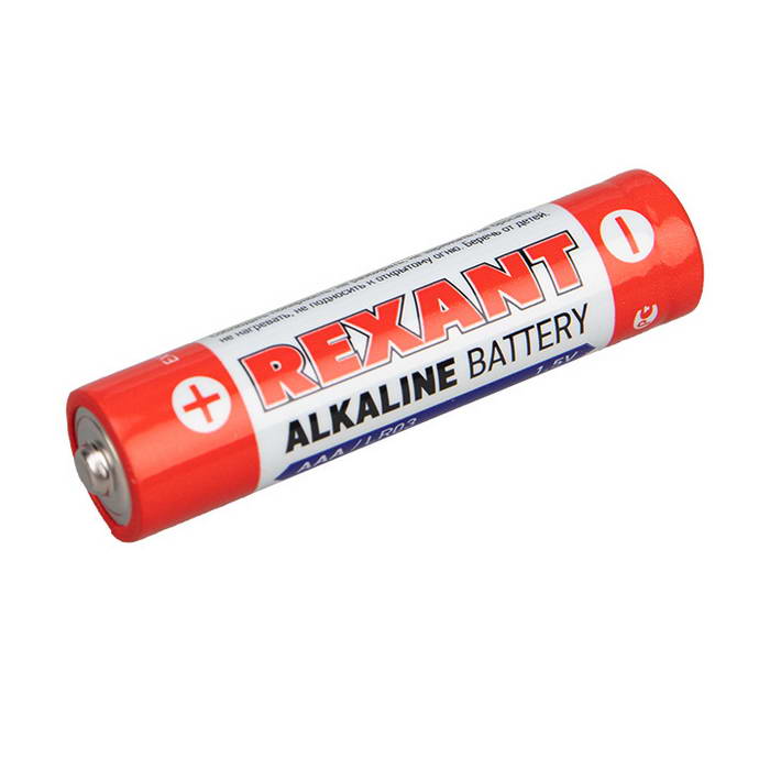 Батарейки 30-1052 Алкалиновая батарейка AAA REXANT